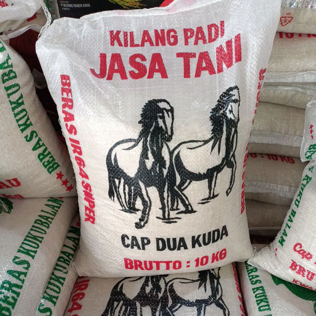 

Beras Jasa Tani Cap dua Kuda 5kg dan 10kg
