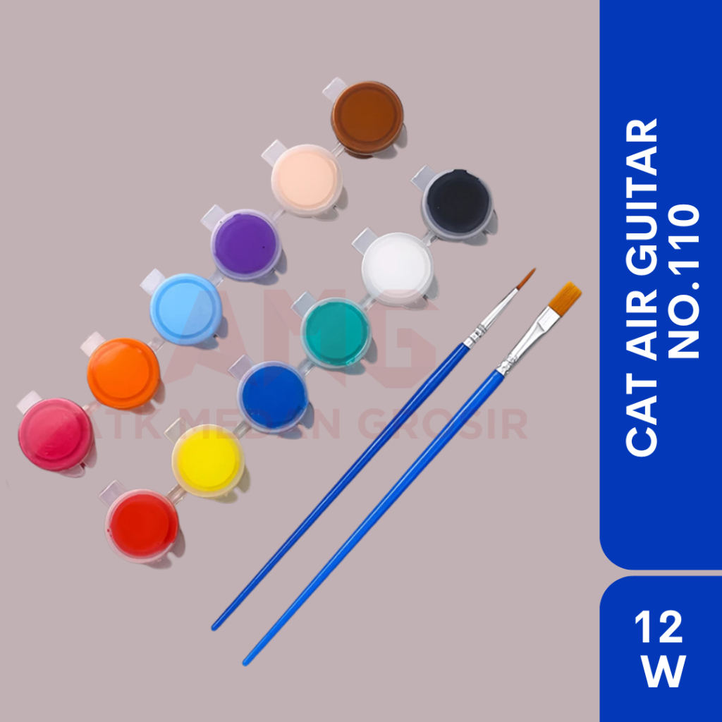 

CAT AKRILIK SET 6 WARNA | CAT AIR ANAK | CAT AKRILIK KANVAS LUKIS 3ML