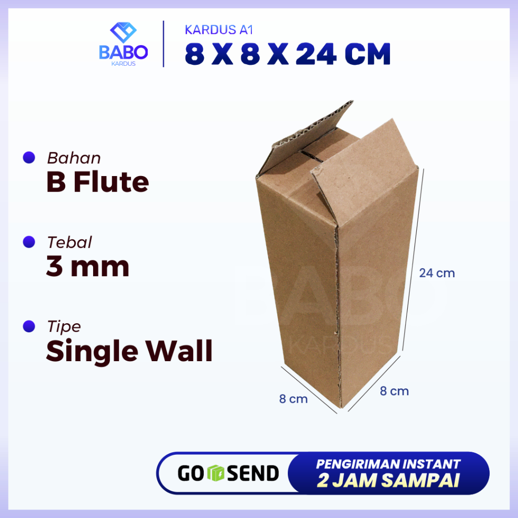 

Dus Tumbler / Botol Minum uk 8 x 8 x 24 cm Kardus Packing (Kardus 8 x 8 x 24 cm)