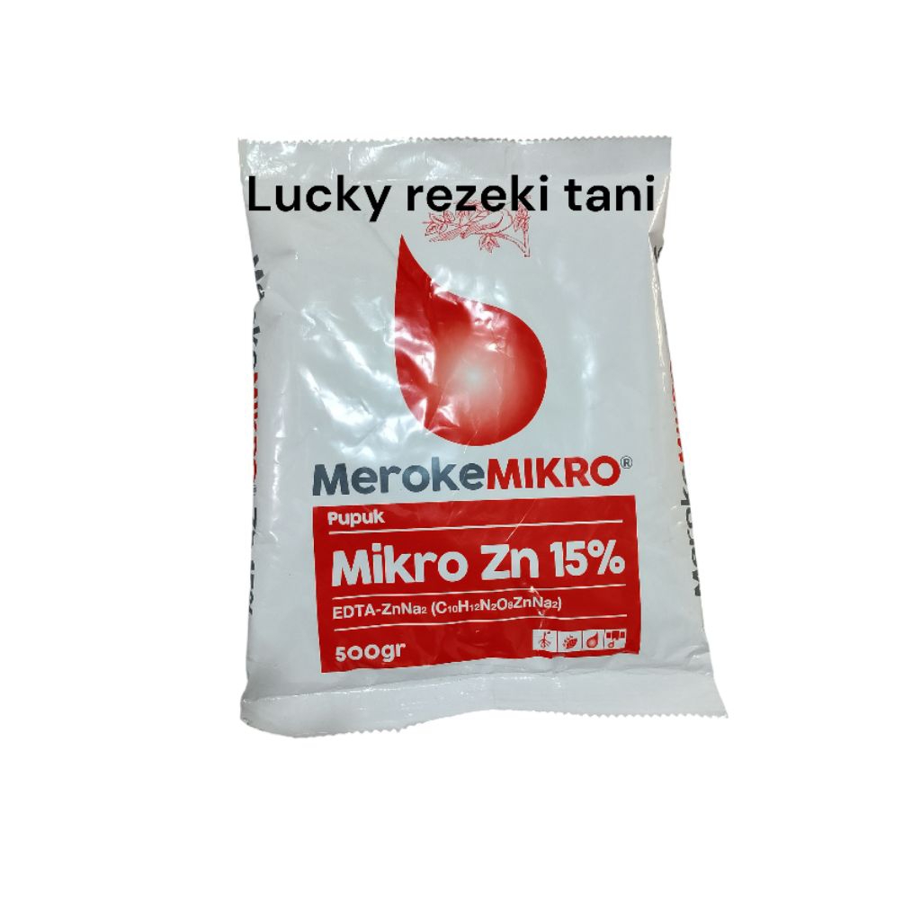 pupuk meroke mikro zn 15% EDTA 500gr