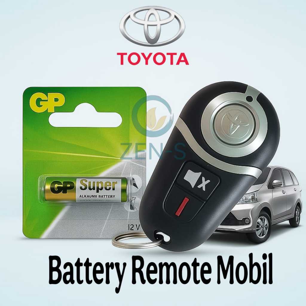 Battery Baterai Batrai Batere Batre Untuk Remote Remot Kunci Mobil Toyota Avanza tipe E G 2007 2008 