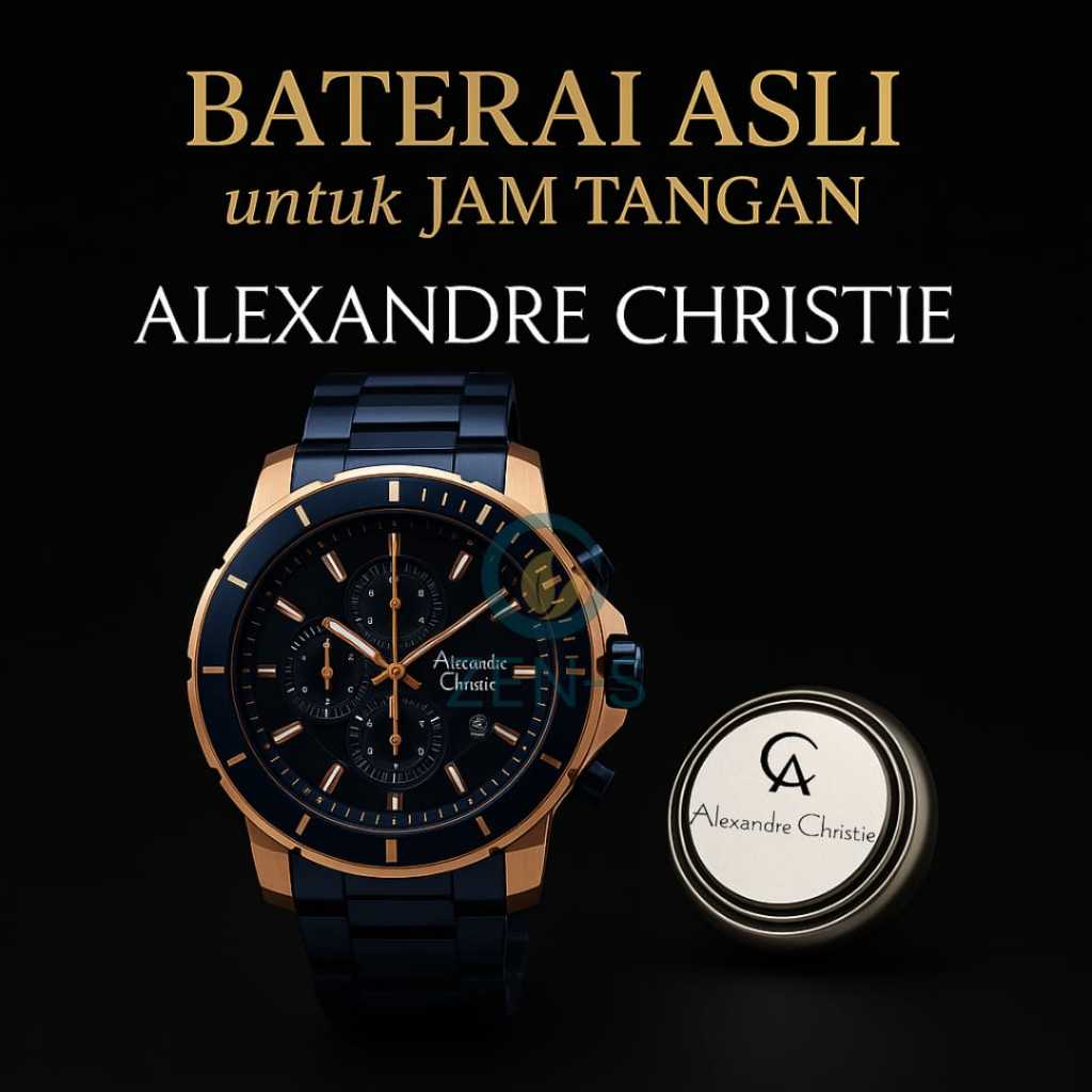 Alexandre Christie Baterai Batu Jam Tangan Asli Model 8425MD 8425 MD Original untuk Alexandre Christ