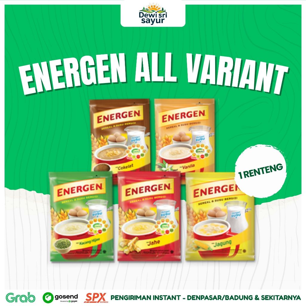 

Energen All Varian 1 renteng – Dewi Sri Sayur