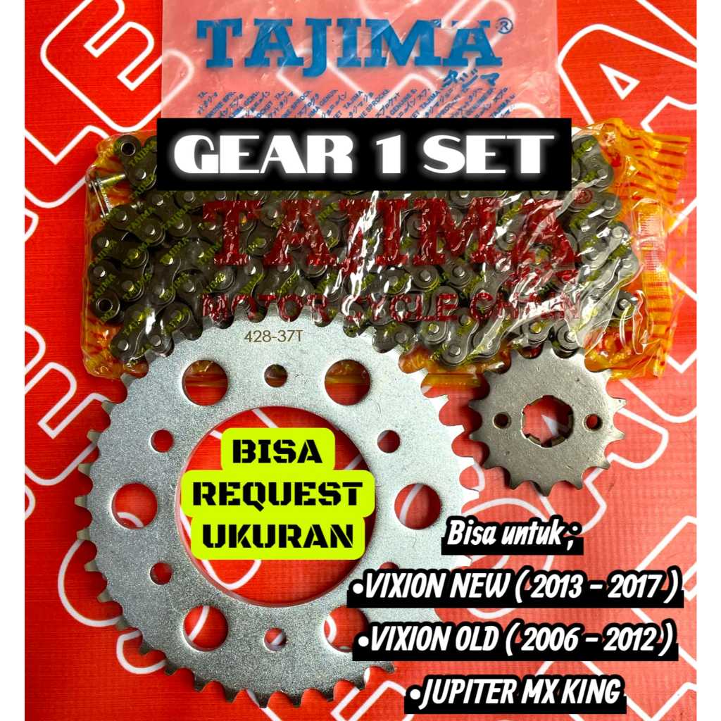 GEAR GIR SET GIR PAKET VIXION NEW NVL NVA