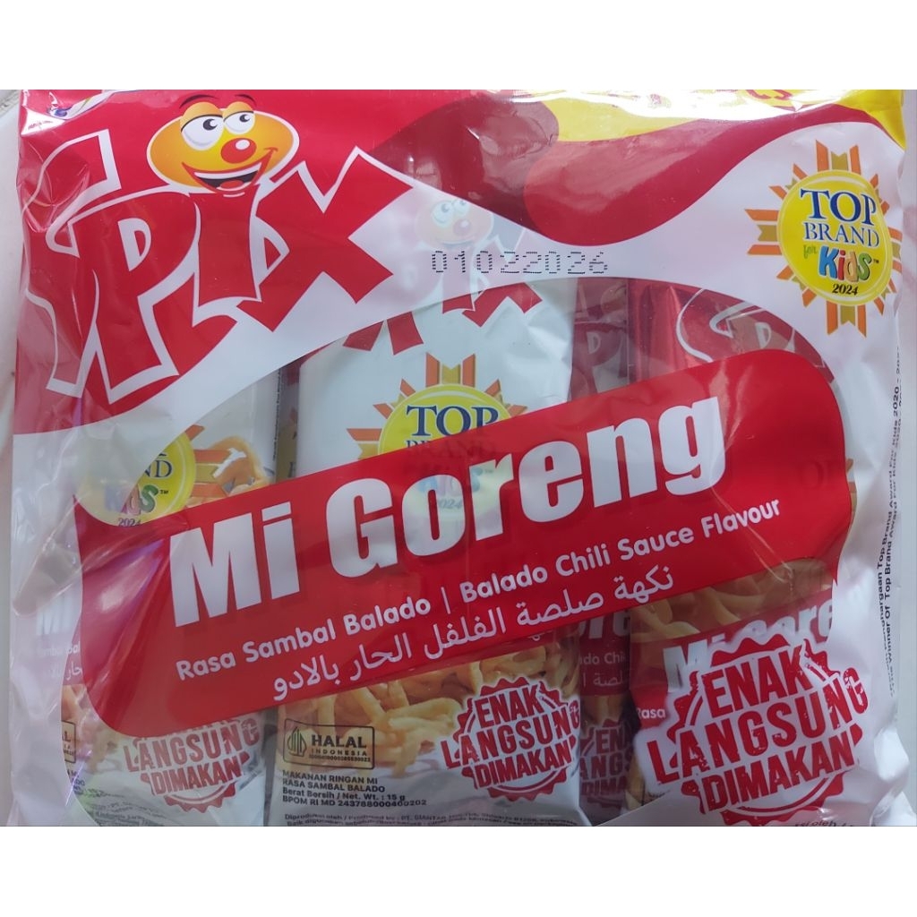 

SPIX mie goreng 5x15gr (isi 5)