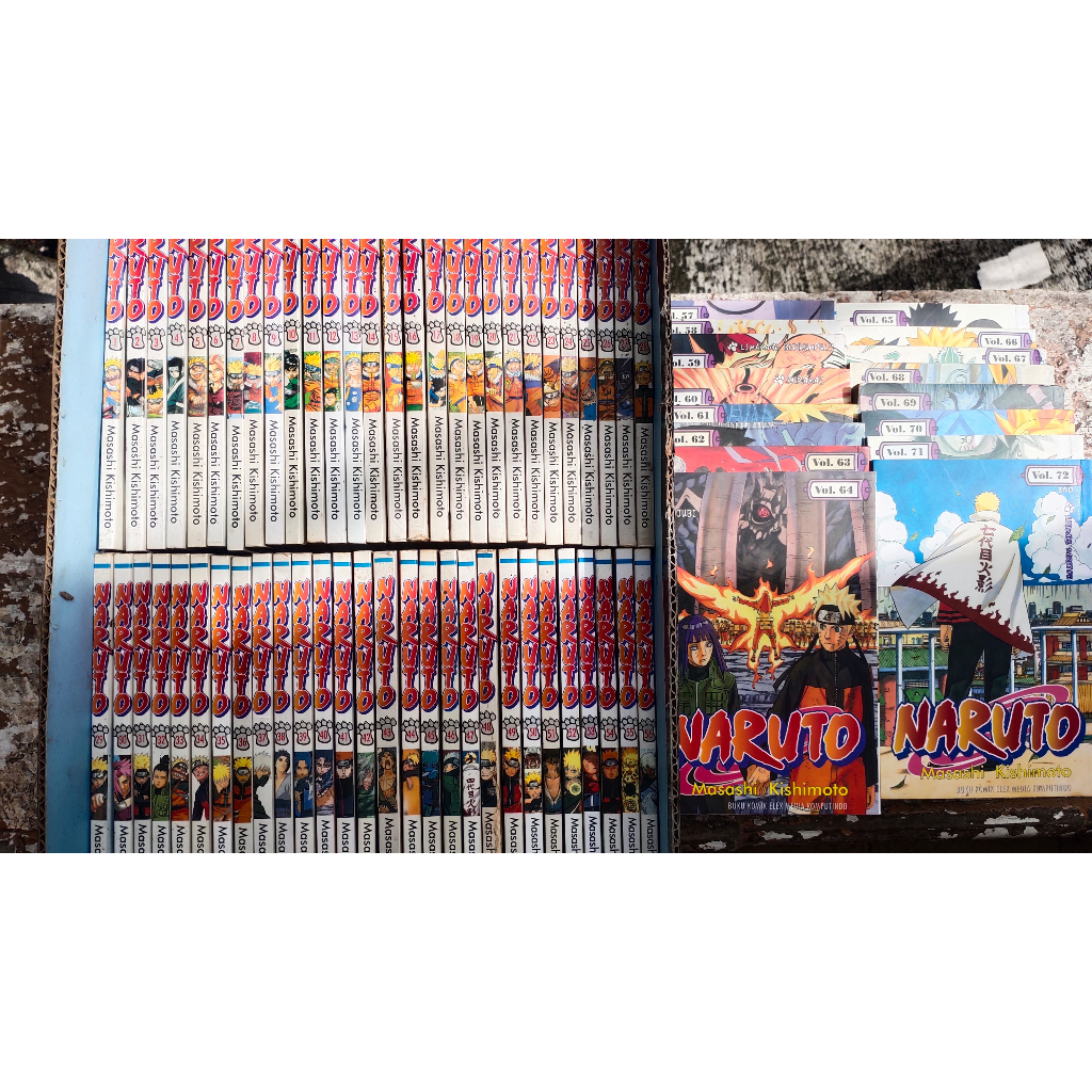 KOMIK NARUTO FULLSET 1-72