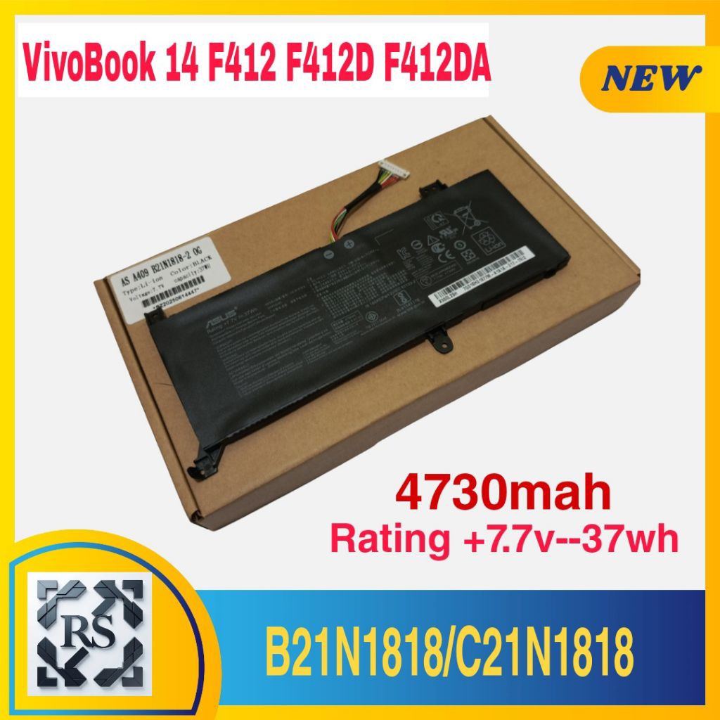 Baterai Asus Asus VivoBook 14 F412 F412D F412DA F412DK F412F F412FA F412FL F412FJ F412U F412UA