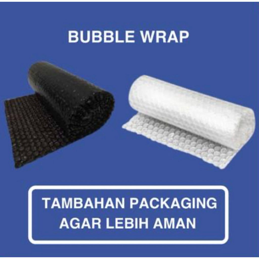 

Tambahan packing bubble wrap