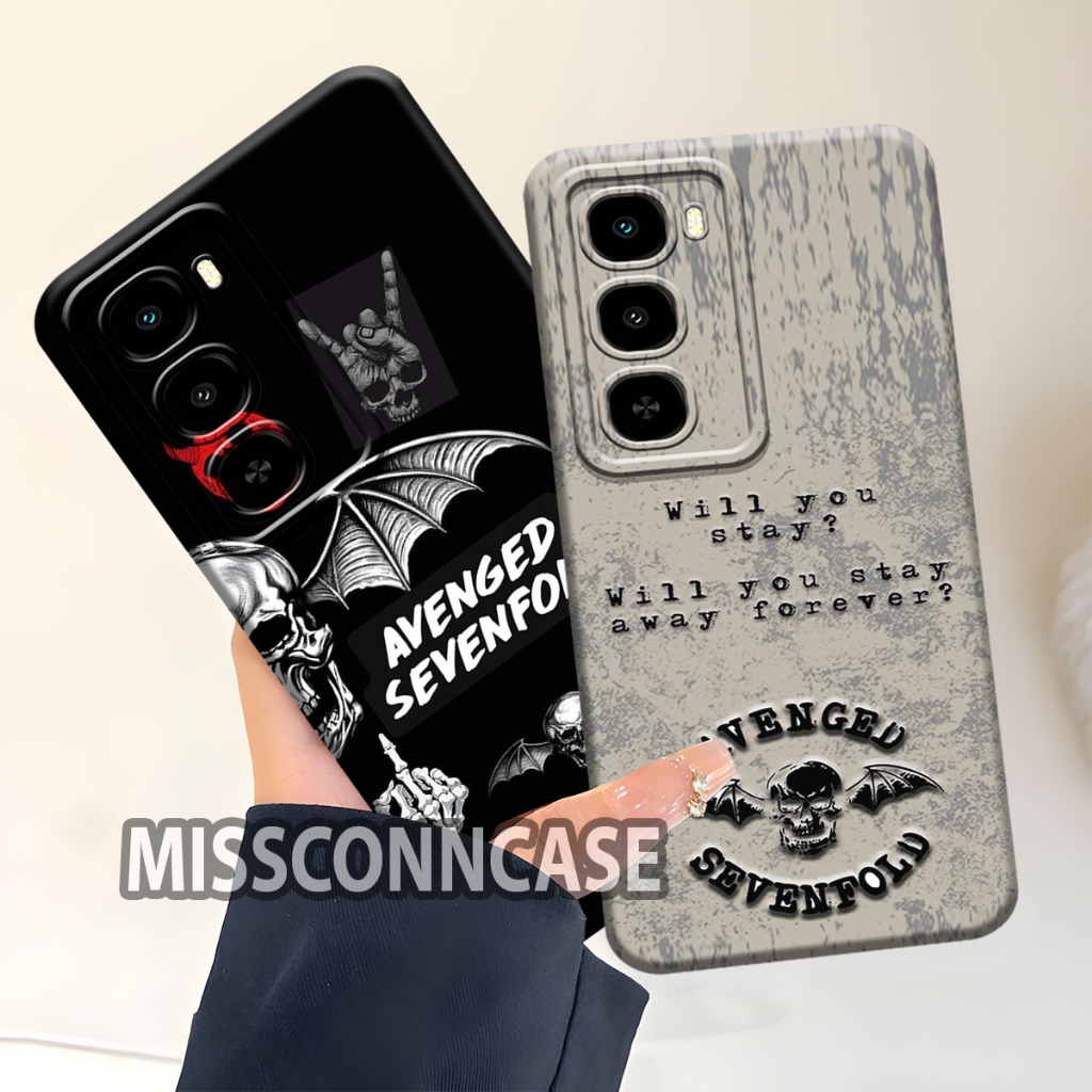 Silikon Case ITEL CITY 100 Softcase Motif Band Avenged Sevenfold - Case Cowok - Casing Hp Lentur Pro
