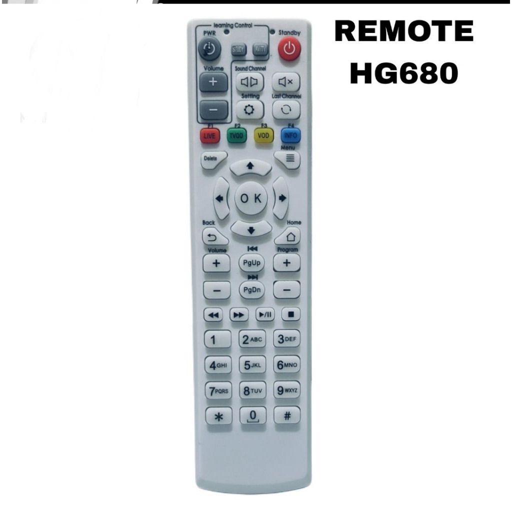 Remote STB Fiberrhome ZTE HG680-P