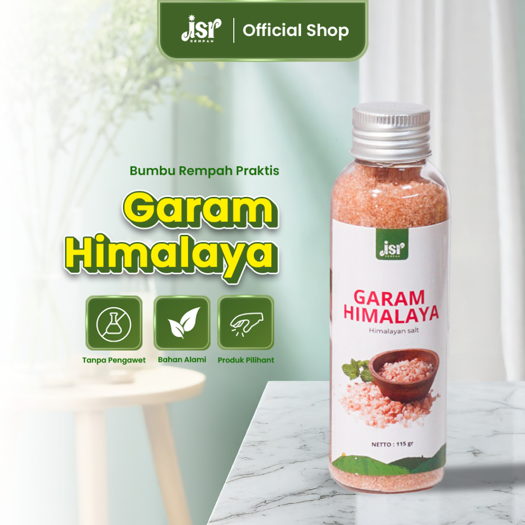 

JSR Rempah Garam Himalaya/Himalayan Salt/Garam Himalaya Asli 115 gr