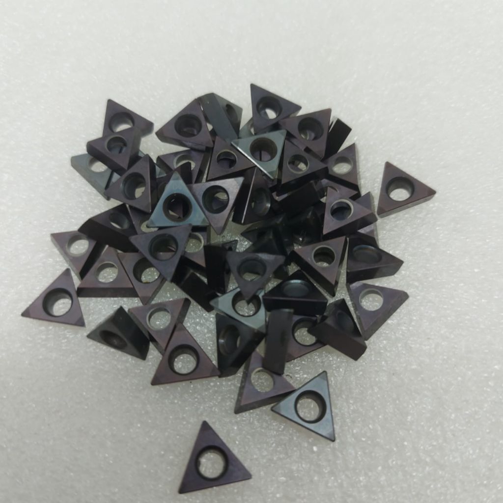 Insert Diamond CBN TPMT1103 .Pahat bubut baja keras Harden Tpmt110304