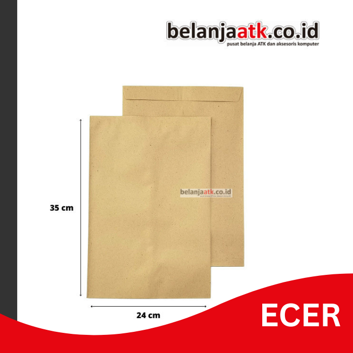 

[PAK] Amplop Coklat Besar Samson Tipe D 350 x 240 mm (Amplop Soal atau Dokumen Lain)