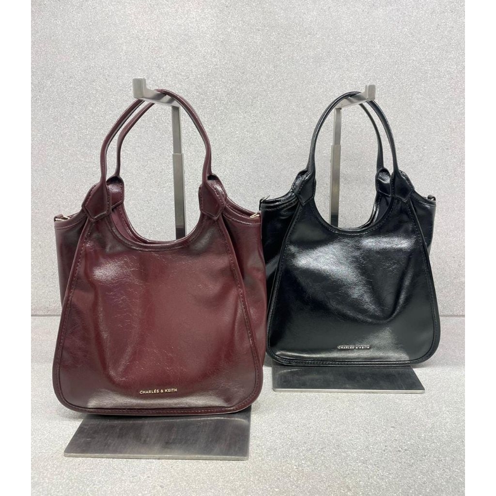 #2-30782659 Mini Sianna - Jast[p] CK ORIGINAL COUNTER CRINKLE EFFECT SLOUCHY TOTE BAG TAS STORE AUTH