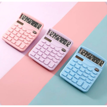 

kalkulator warna pastel dual power solar panel kalkulator 12 digit