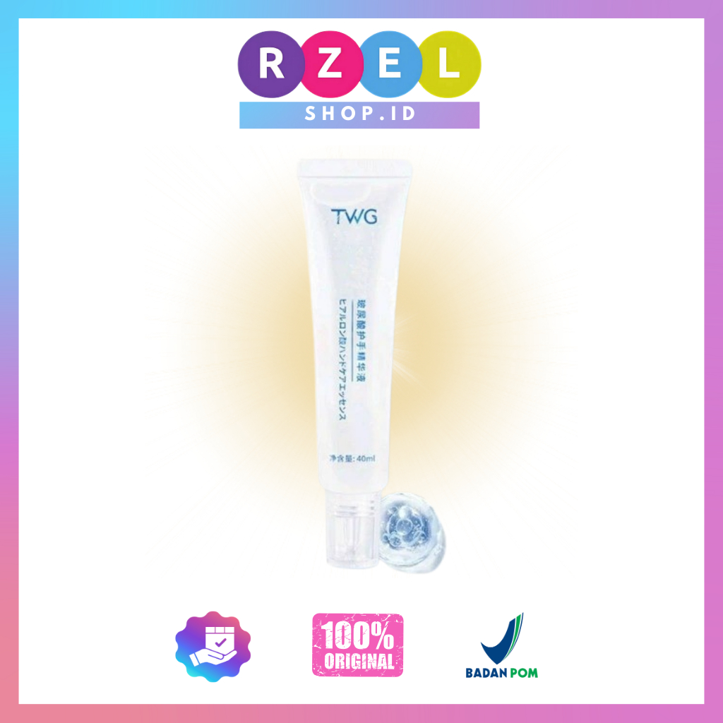TWG HYALURONIC ACID HAND ESSENCE SERUM TANGAN PELEMBAP KULIT TANGAN (RZEEL)