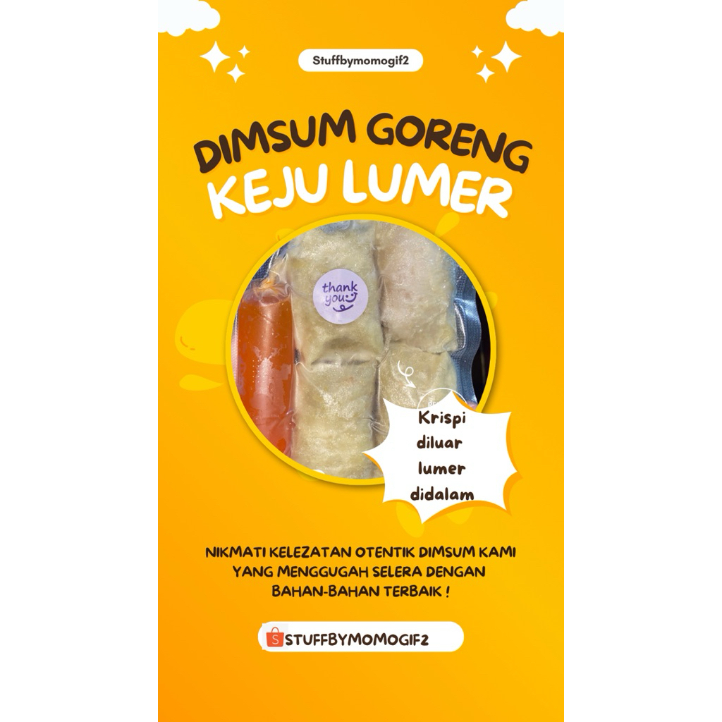 [ DIMSUM KEJU LUMER ] DIMSUM KEJU LUMER MINOY BY MOMOGIF2