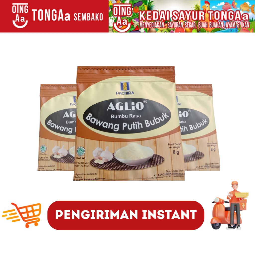 

Bawang Putih Bubuk Penyedap Masakan AGLIO