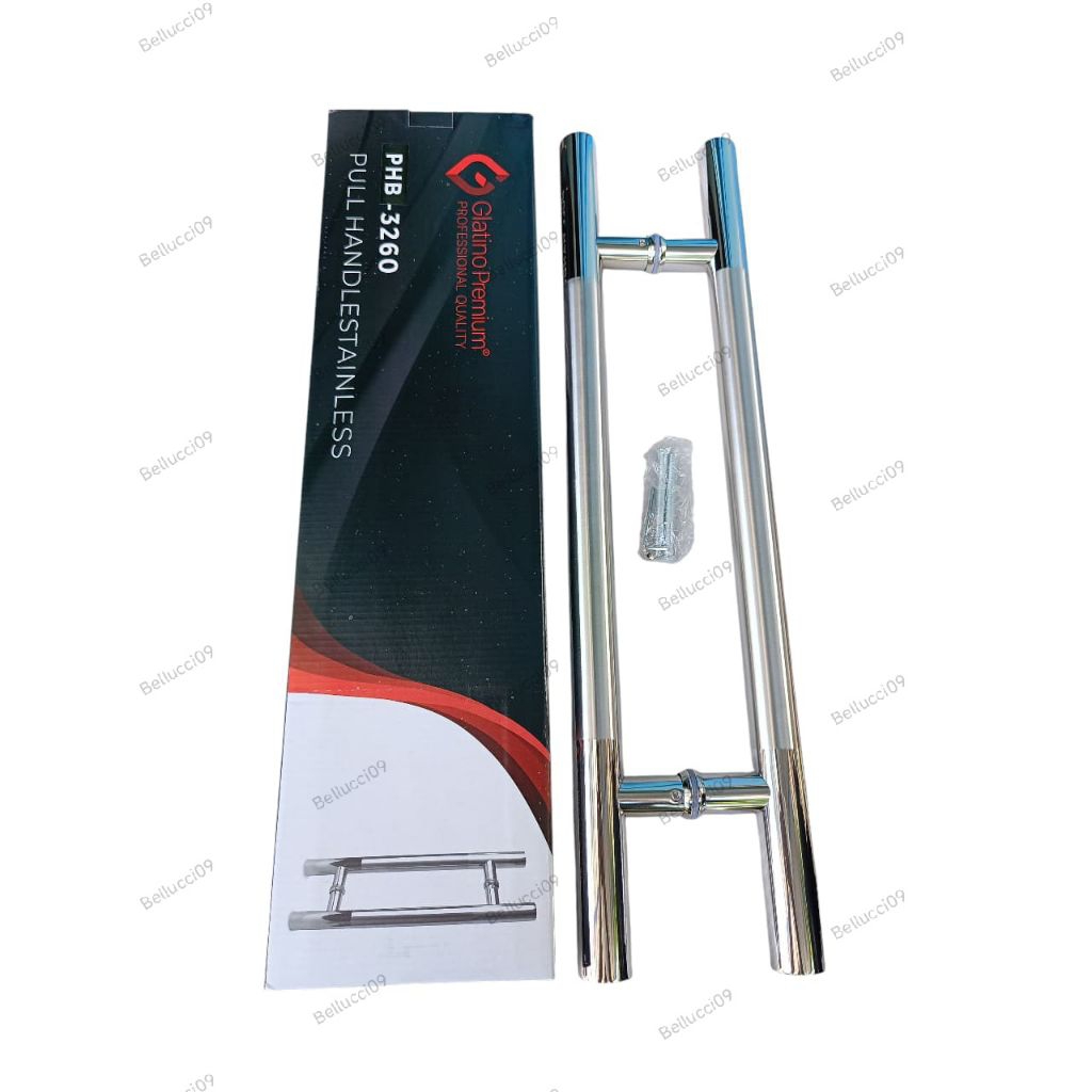 Pull Handle Glatino 60 cm Stainless BULAT PHB3260 / Handle Pintu Stainless 60 Cm Bulat / Tarikan Pin