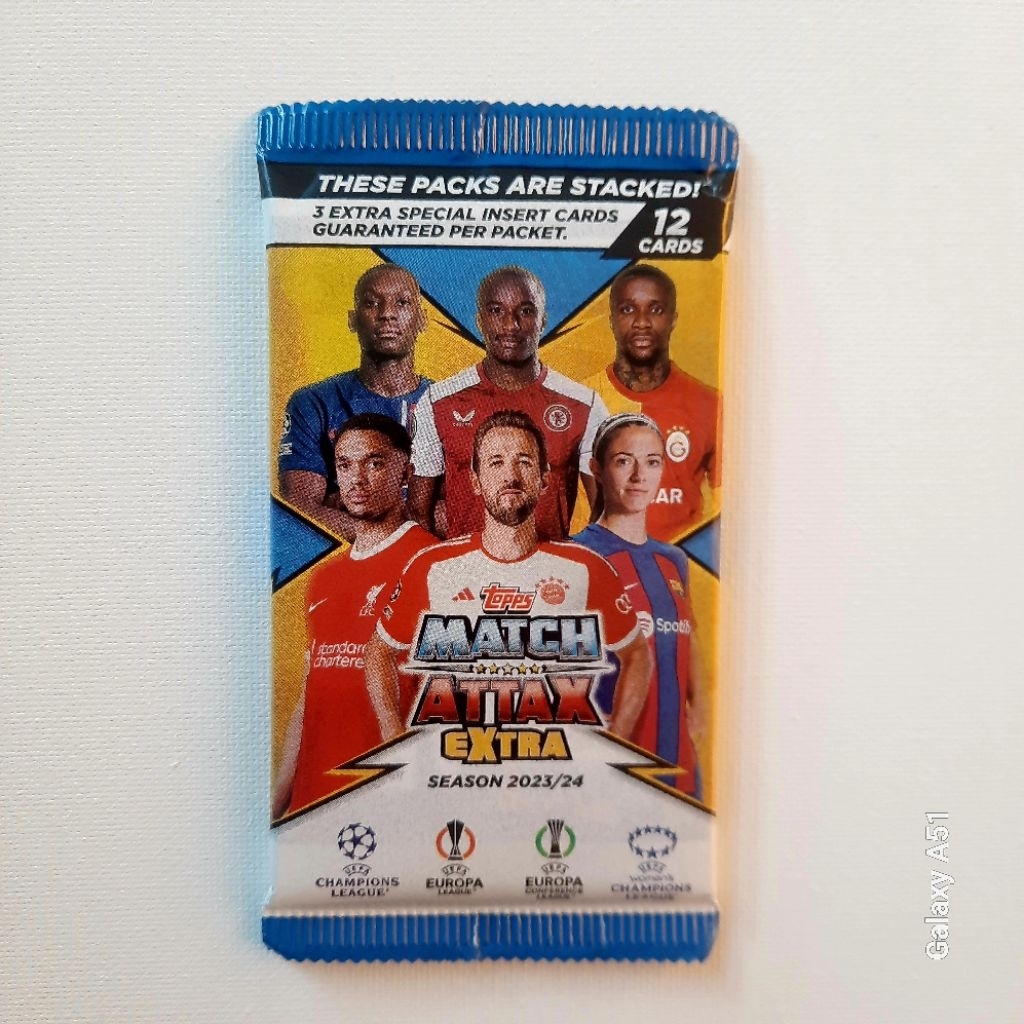 2023/2024 Topps Match Attax Extra UEFA [Season 23/24] - Booster Pack (12 Cards)