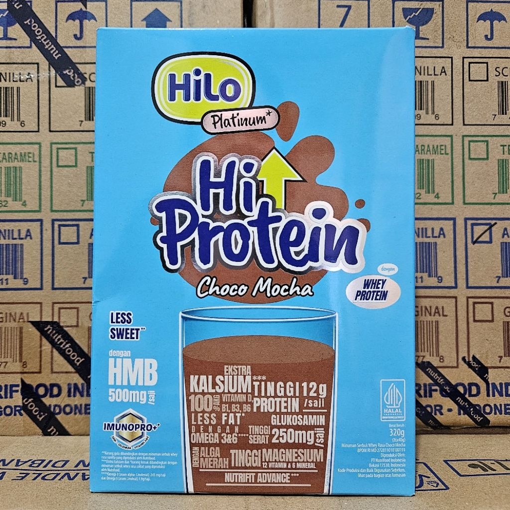 

HiLo Platinum + HMB Choco Mocha ( 8 Sachet )