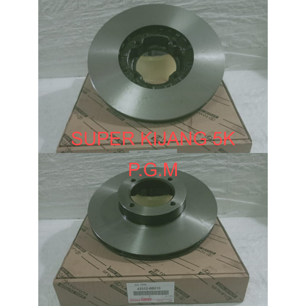 DISC BRAKE FRONT ROTOR PIRINGAN REM PIRING CAKRAM DEPAN ORI ASLI KIJANG 5K/KF40/KF50/7K GRAND 86-97 