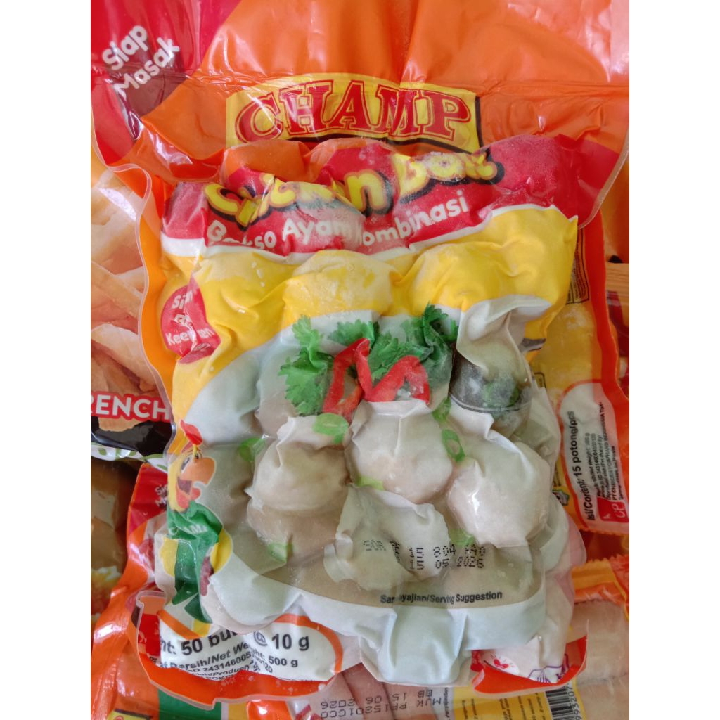 

champ bakso ayam 500 gr