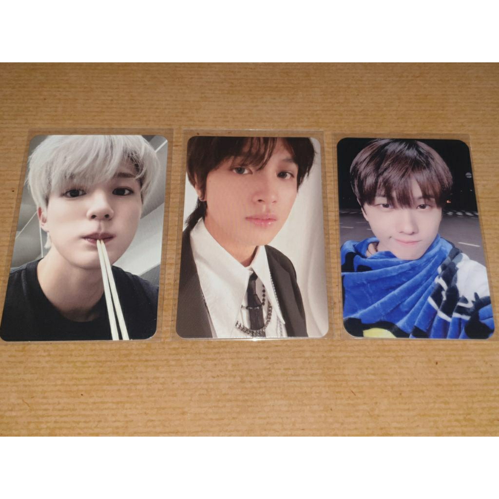 PHOTOCARD OFFICIAL PARK JISUNG, JENO SUMPIT, HAECHAN PILEK NCT DREAM