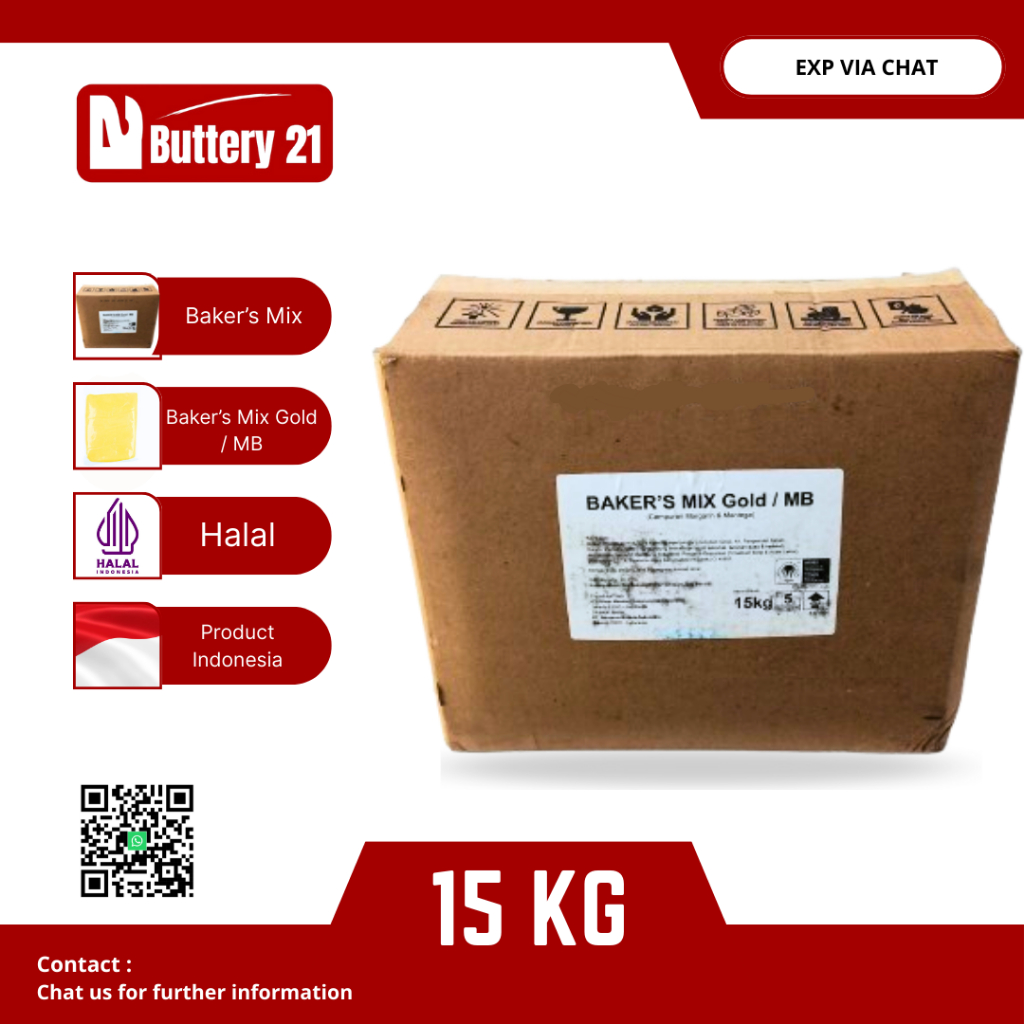 

BAKERS MIX GOLD/MB 1 KG/BAHAN KUE CAMPURAN MAGARIN DAN MENTEGA/BAKER'S MIX
