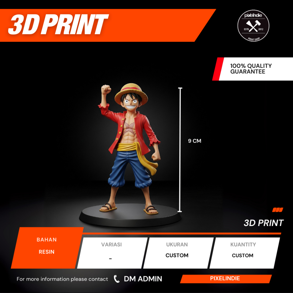 JASA CETAK 3D PRINT RESIN | HIGH DETAIL | MINIATURE & PROTOTYPE