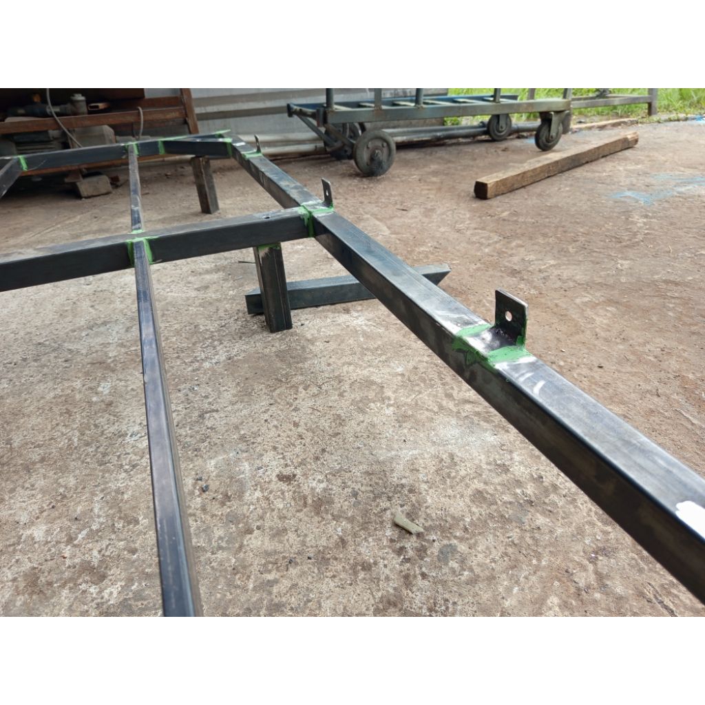 (Bisa Custom, Garansi 15 Tahun) Tempat Handmade Tidur Tingkat Besi, Ranjang Besi Susun Anak Dan Dewa