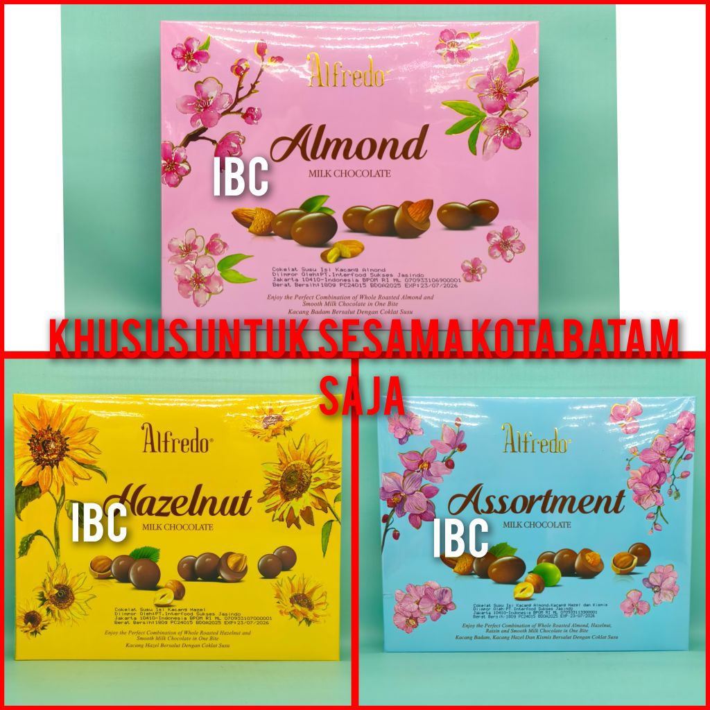 

Alfredo Almond Chocolate 180 gram