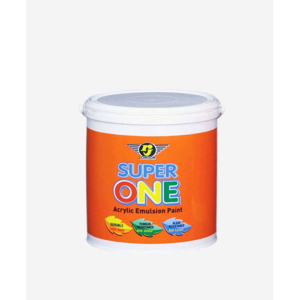 cat tembok super one rj london 4 kg