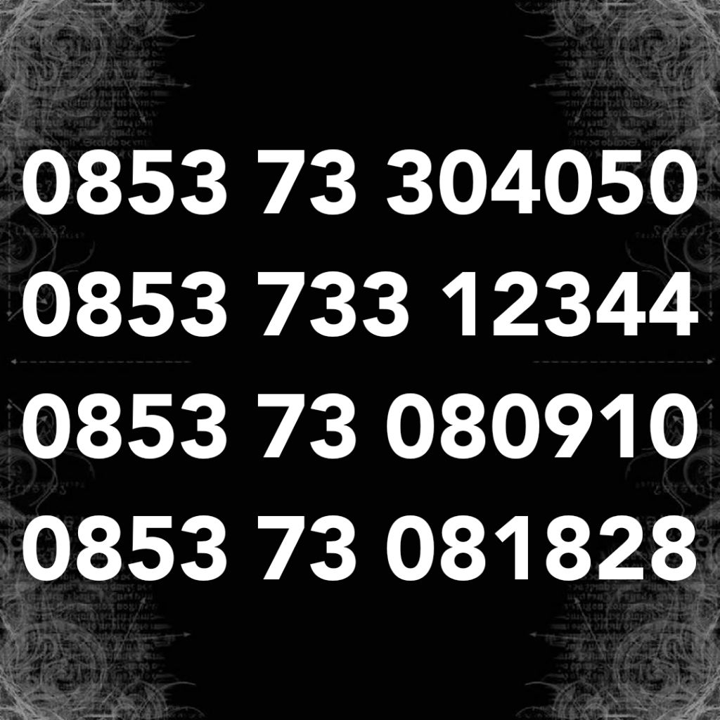 NO CANTIK TELKOMSEL SERI URUT 853