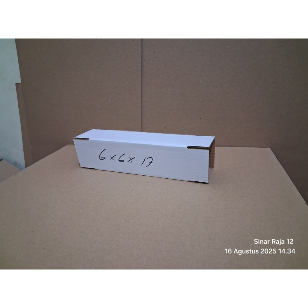

Kardus polos baru 6x6x7 cm
