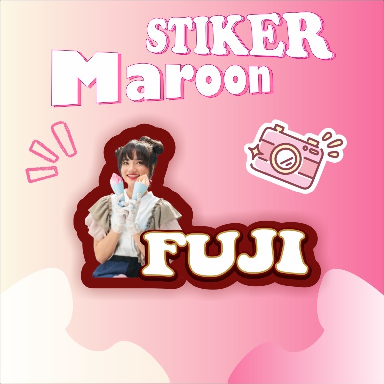 

STIKER CUSTOM FOTO dan Tulisan Nama - Cetak Photo Stiker Waterproof