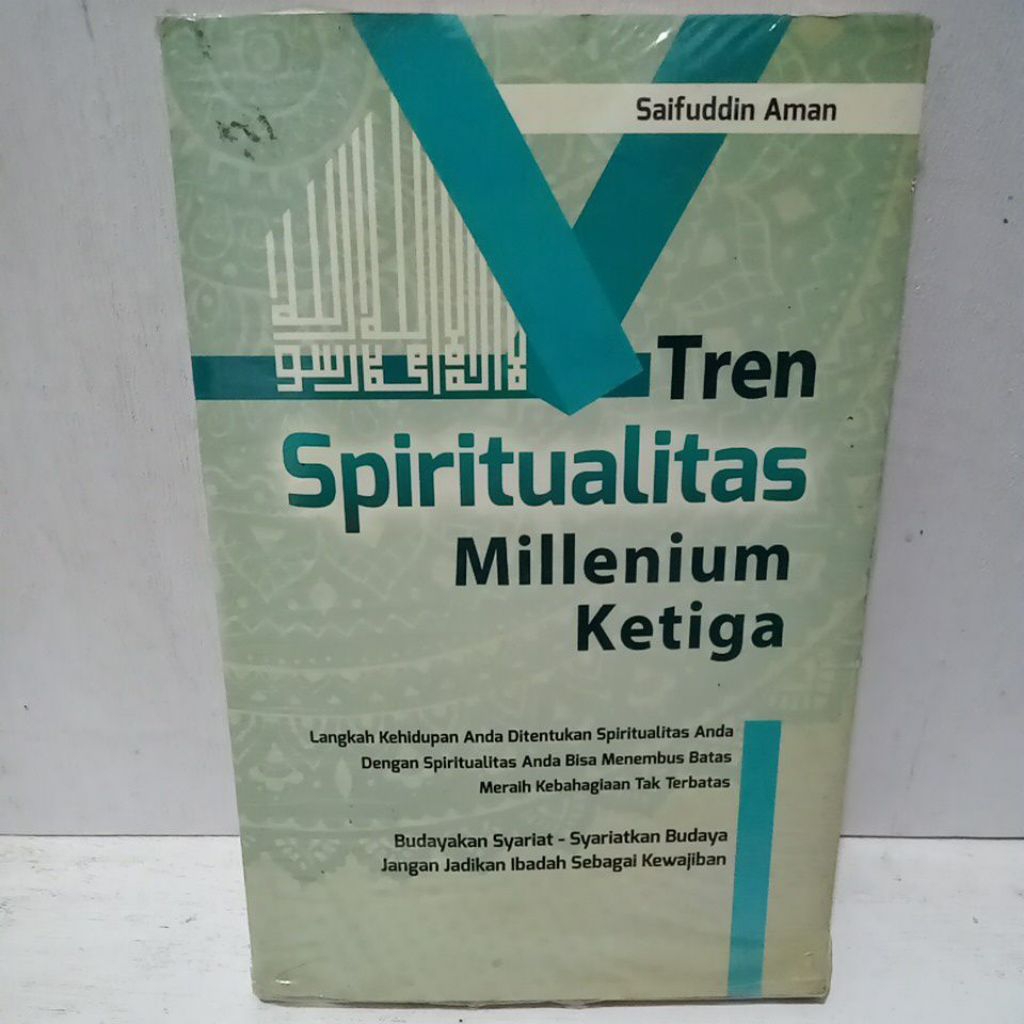 Buku Original TREN SPIRITUALITAS MILLENIUM KETIGA - UST. SAIFUDDIN AMAN