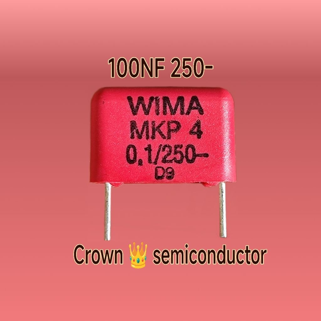WIMA KAPASITOR 100NF 250V ORIGINAL MKP10 0.1uf 250V