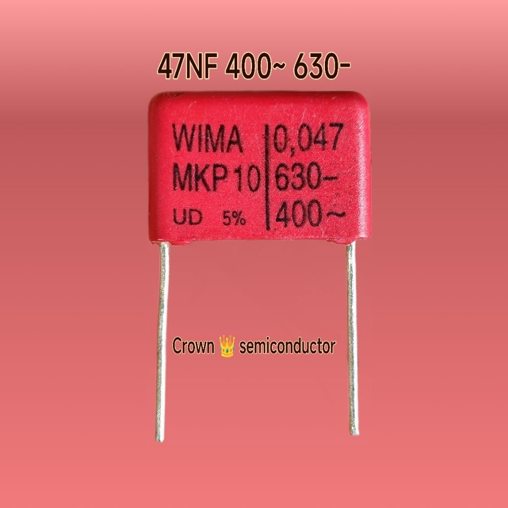 WIMA 47NF 630DC 400AC 0.047uf 473 mkp10