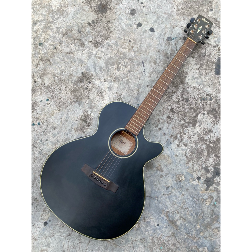 Gitar Akustik CORT SFX E BKS Original Second