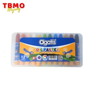 

Crayon Oil Pastel Agatis Eco 12 Warna Hexagonal Shape