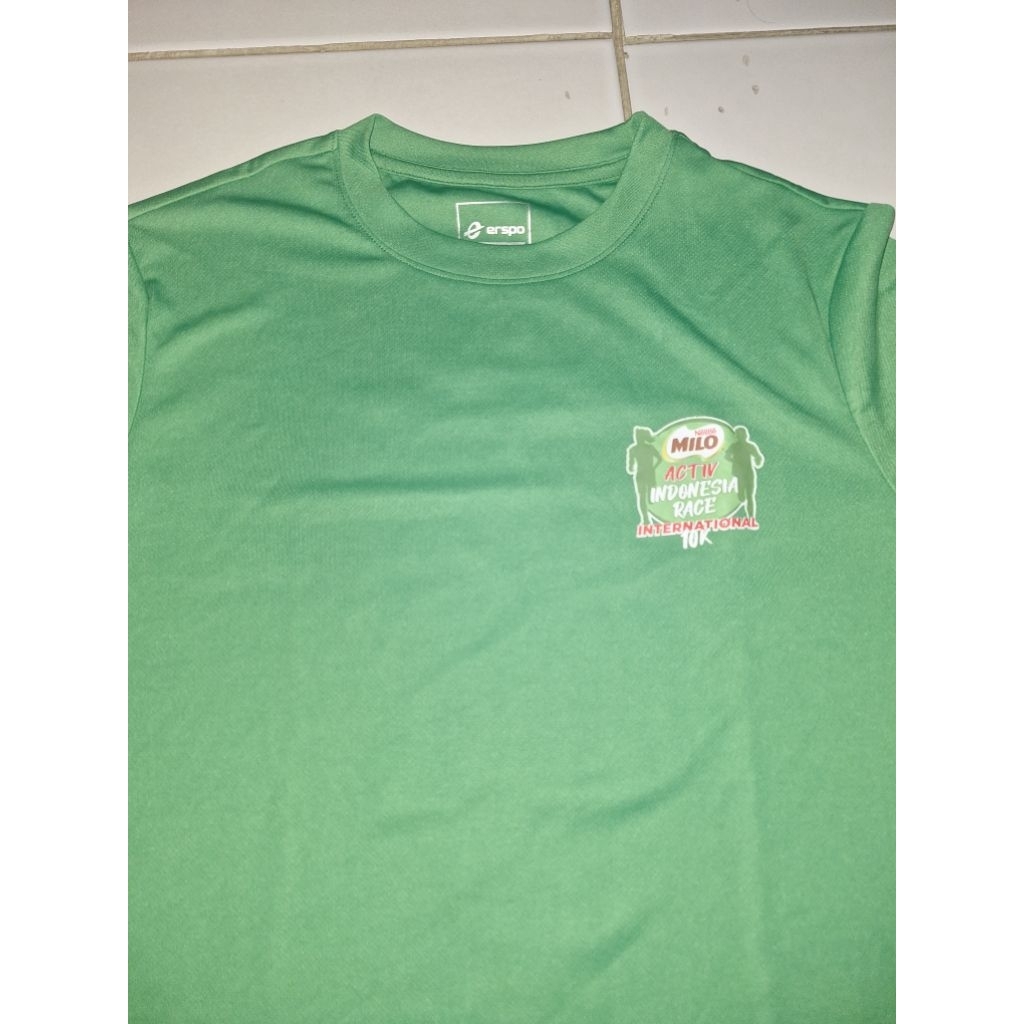 jersey milo run 2024 ukuran s