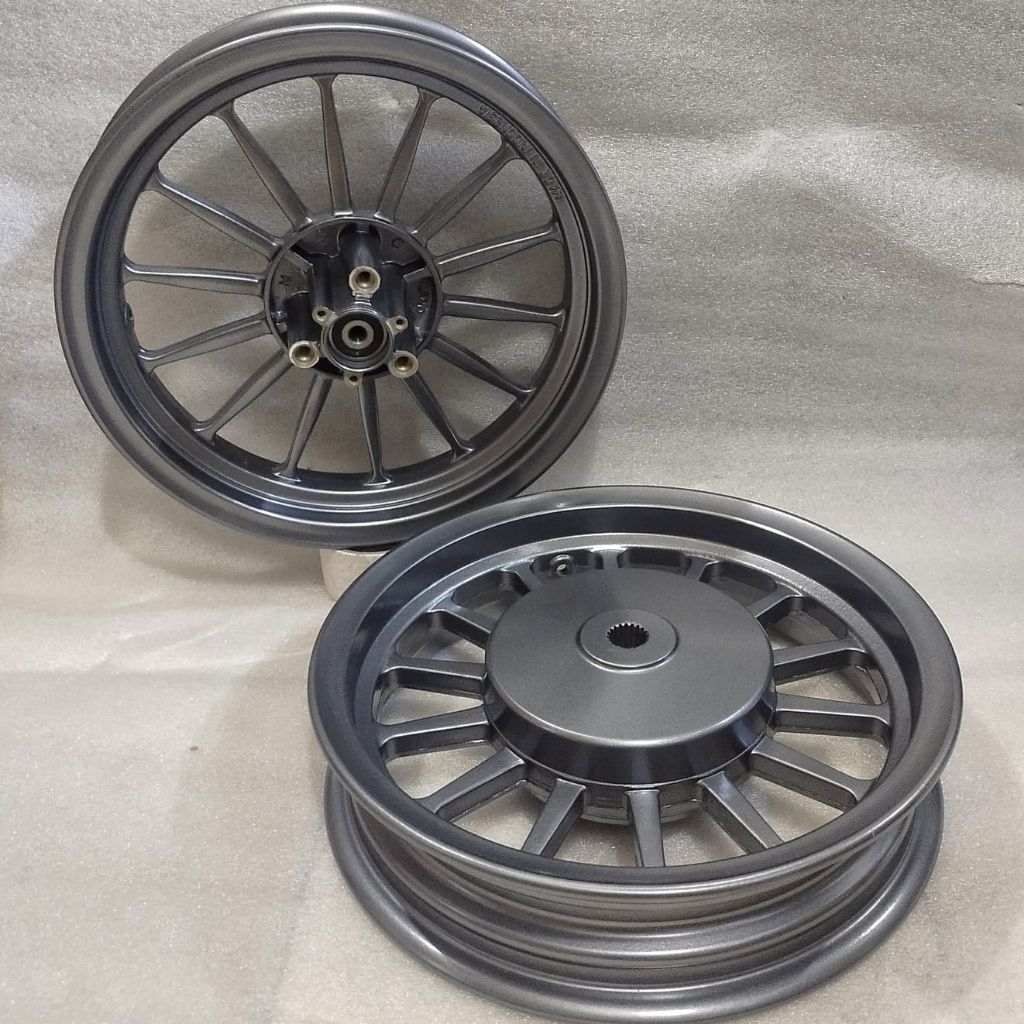 velg v Rossi galaxy mini Filano ring 12 depan 215 belakang 250 ring 12