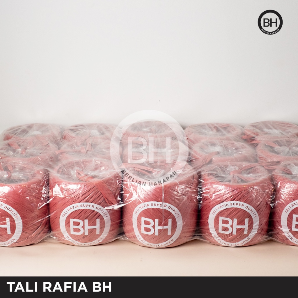 

(GOSEND/GRAB) BH - Tali Rafia 1 kg (Hitam / Putih / Warna)