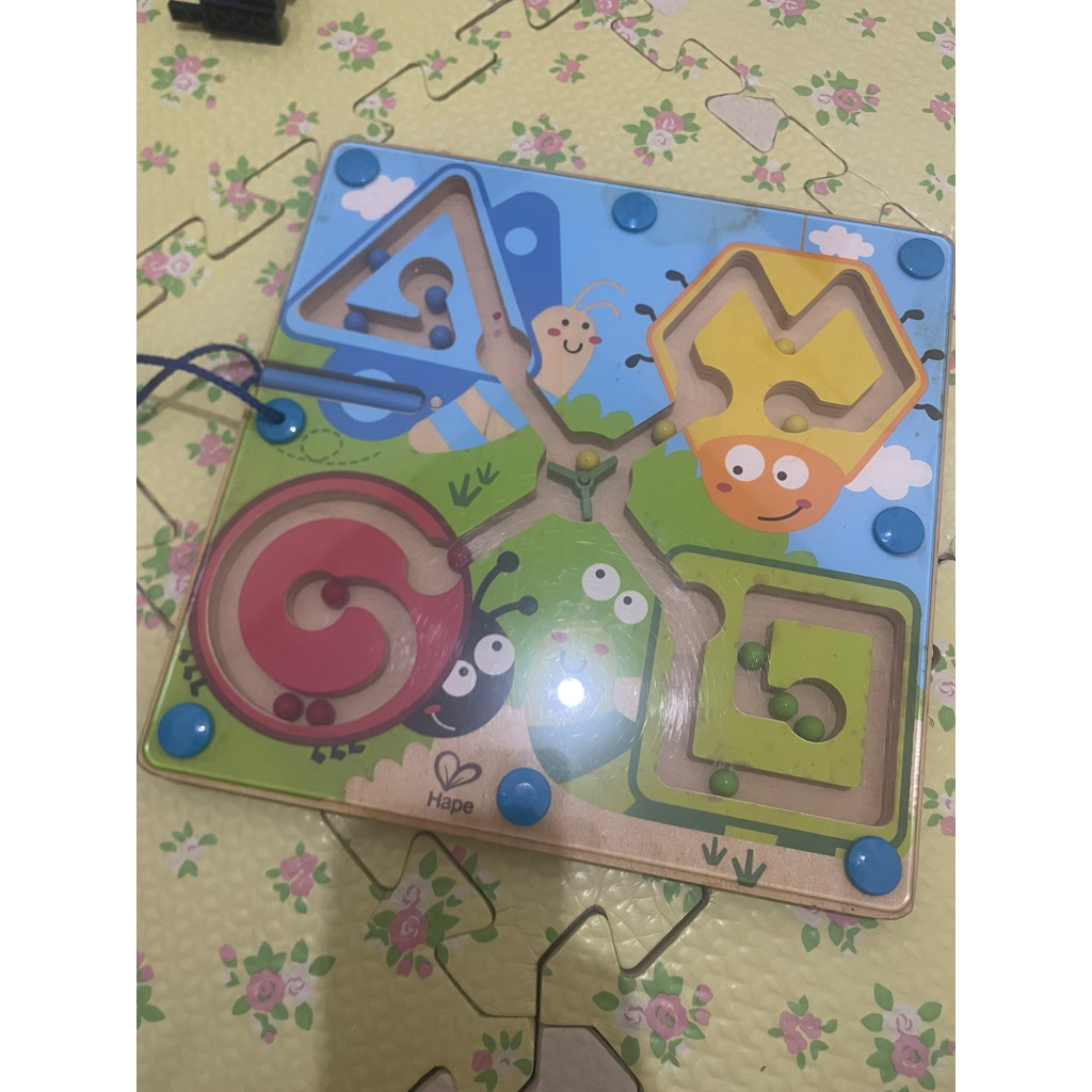 preloved mainan edukasi kayu