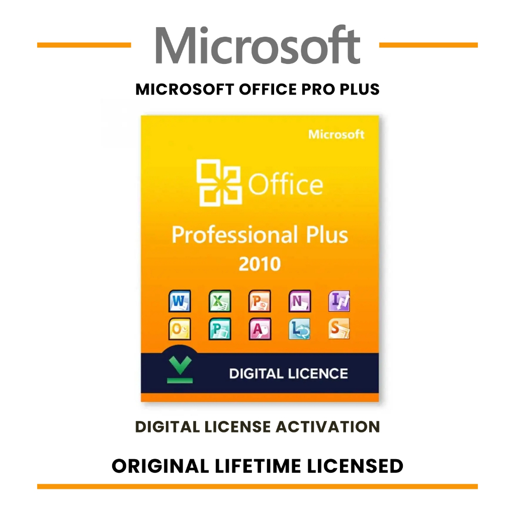 Lisensi Key Office 2010 Pro Plus Original Lifetime Authorized Reseller