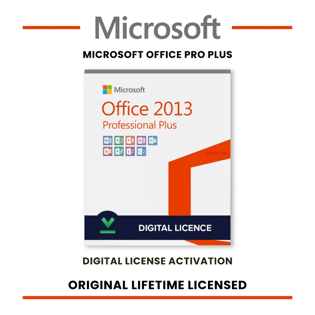 Lisensi Key Office 2013 Pro Plus Original Lifetime Authorized Reseller