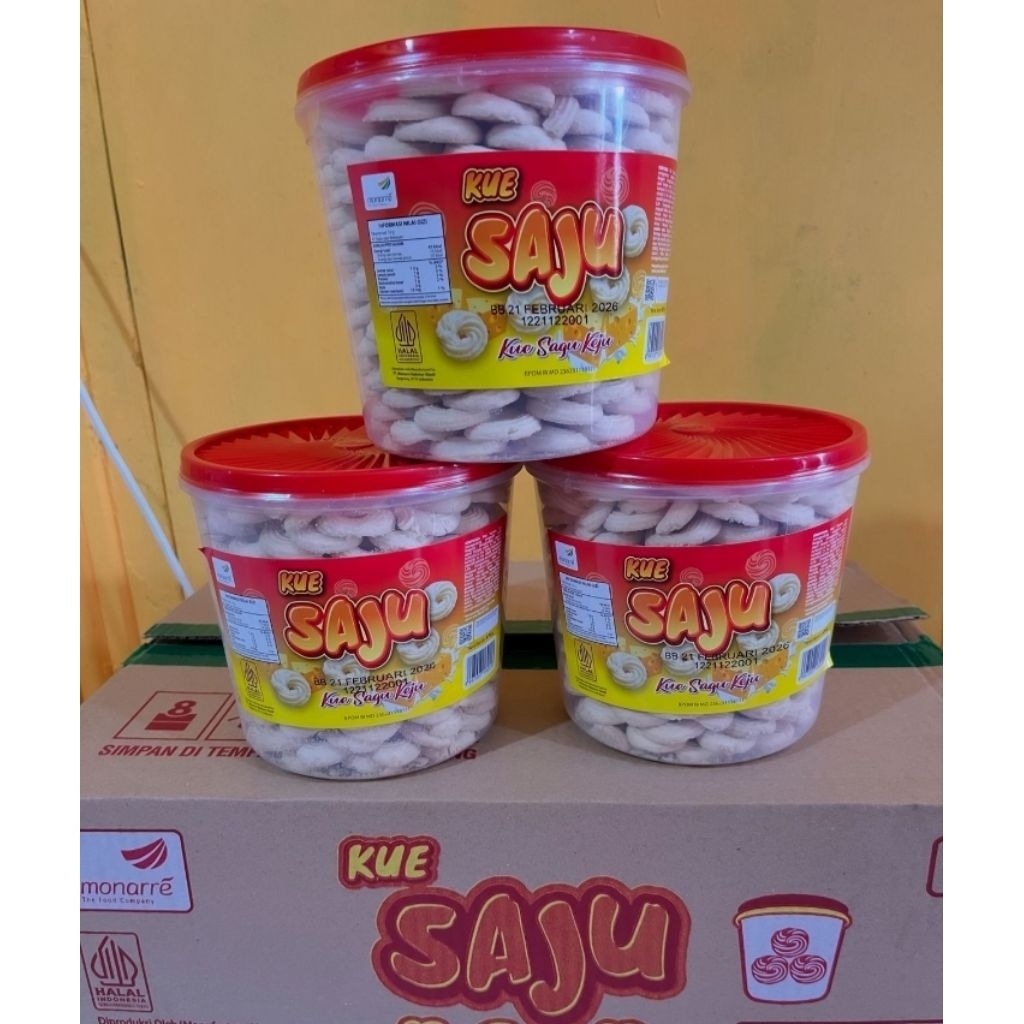 

1 toples kue saju keju, 470gram exp 2026