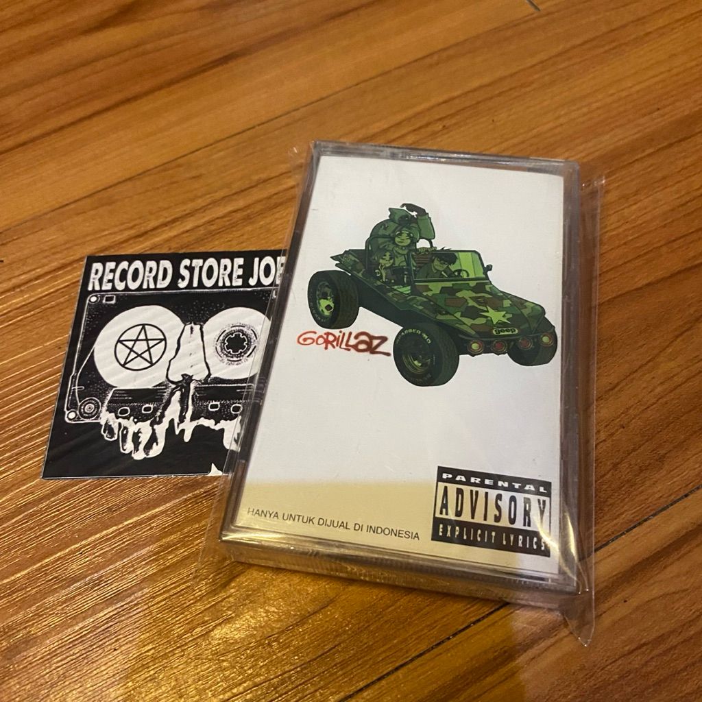 kaset gorillaz - self tittled