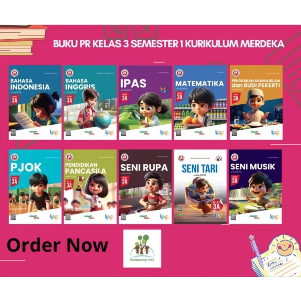 BUKU PR/LKS KURMER SD/MI KELAS 1 2 3 4 5 6 SEMESTER182 KURIKULUM MERDEKA INTAN PARIWARA TAHUN 2025